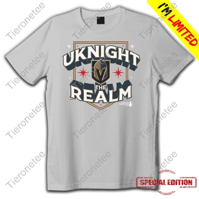 Vegas Golden Knights Uknight The Realm T Shirt Vegas Golden Knights Uknight The Realm T Shirt