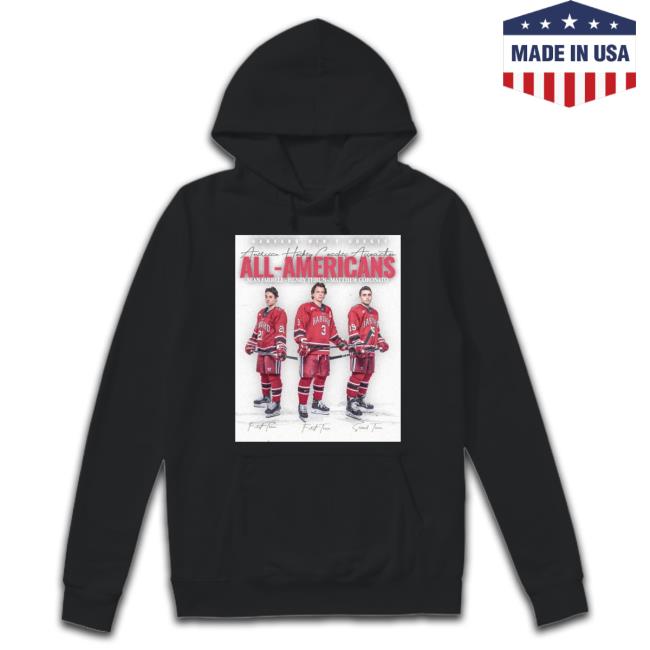 Harvard Men’s Hockey 2023 AHCA All-Americans Shirts Harvard Men’s Hockey 2023 AHCA All-Americans Shirts