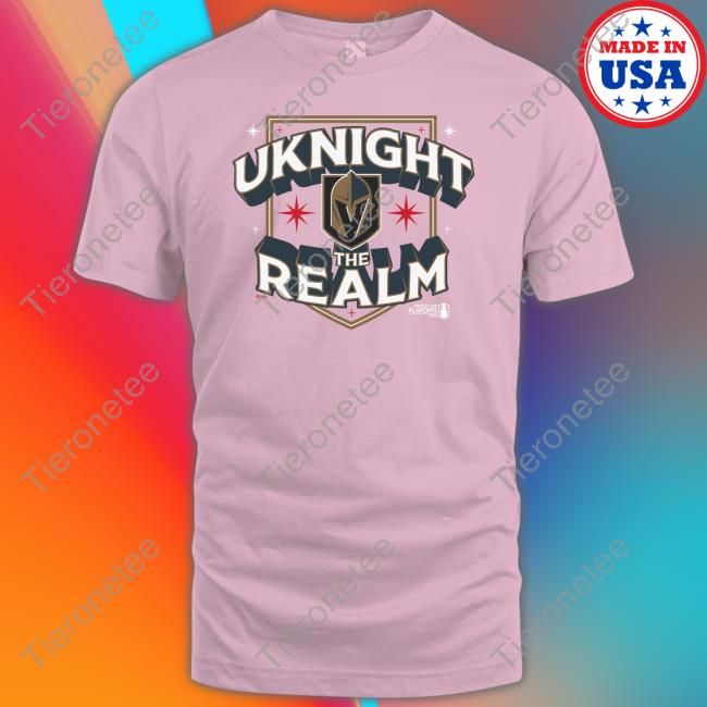 Vegas Golden Knights Uknight The Realm T Shirt Vegas Golden Knights Uknight The Realm T Shirt