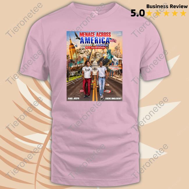 Menace Across America Long Sleeved T Shirt Kanel Menace Across America Long Sleeved T Shirt Kanel