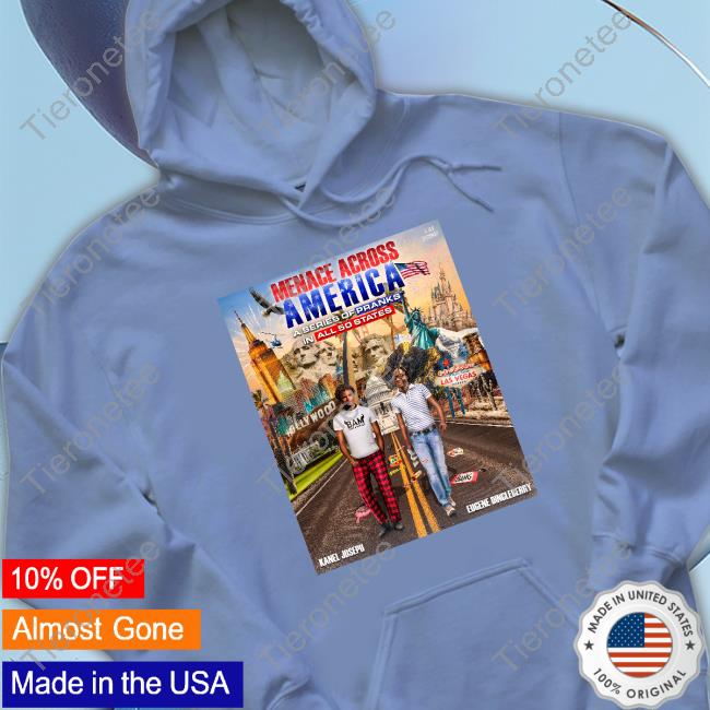 Menace Across America Long Sleeved T Shirt Kanel Menace Across America Long Sleeved T Shirt Kanel