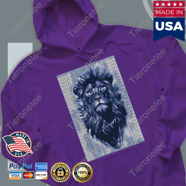 Heart Of A Lions Shirt Heart Of A Lions Shirt