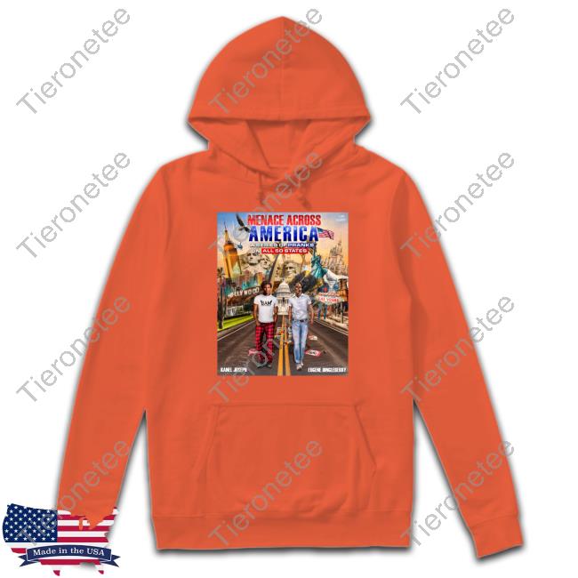 Menace Across America Long Sleeved T Shirt Kanel Menace Across America Long Sleeved T Shirt Kanel