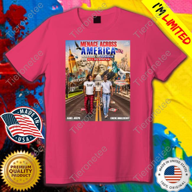Menace Across America Long Sleeved T Shirt Kanel Menace Across America Long Sleeved T Shirt Kanel