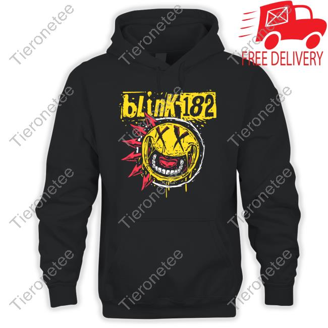 Blink 182 Punk Smiley Shirt Blink 182 Punk Smiley Shirt