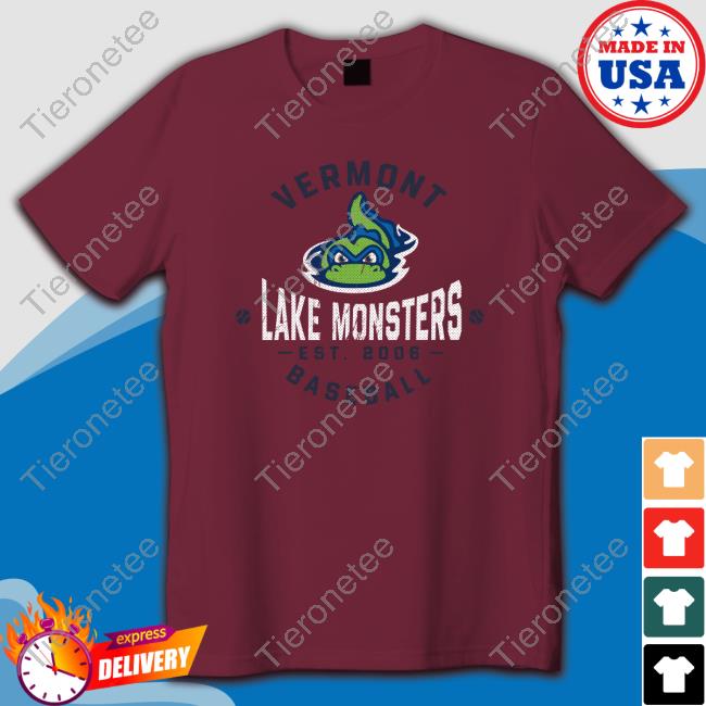Official MiLB Vermont Lake Monsters Baseball Shirt