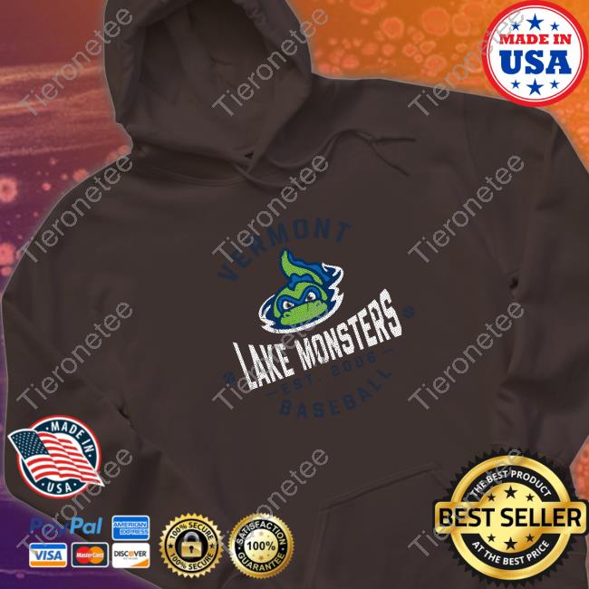 Official MiLB Vermont Lake Monsters Baseball Shirt Official MiLB Vermont Lake Monsters Baseball Shirt