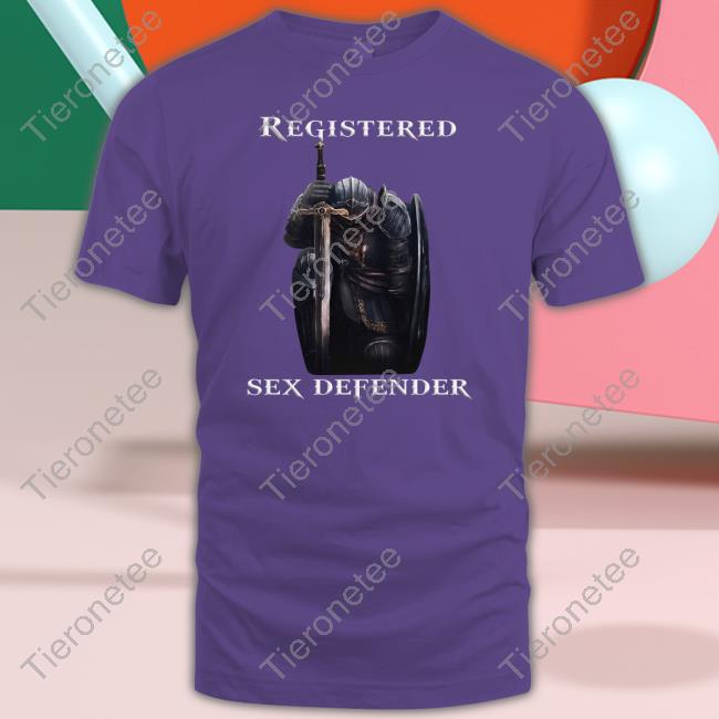 Official Registered Sex Defender T-Shirt Official Registered Sex Defender T-Shirt