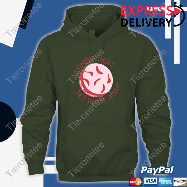 Official Invisible Fight But Never Alone Sweatshirt Official Invisible Fight But Never Alone Sweatshirt