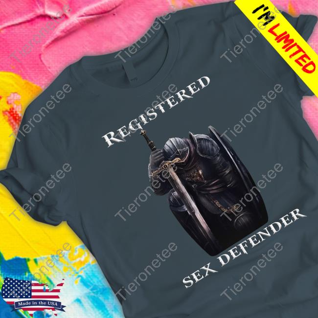 Official Registered Sex Defender T-Shirt Official Registered Sex Defender T-Shirt