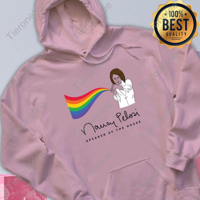 Official Pelosi Pride Rainbow Hoodie Official Pelosi Pride Rainbow Hoodie