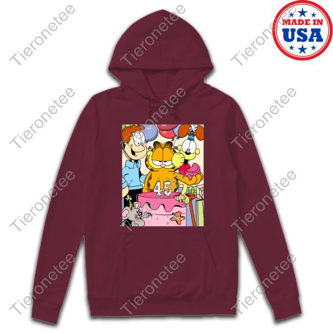 Happy Birthday Garfield 45 Old Shirts Happy Birthday Garfield 45 Old Shirts