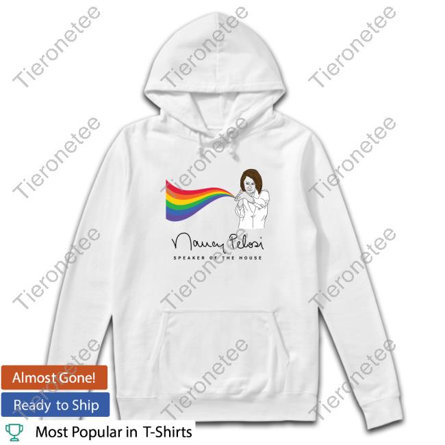Official Pelosi Pride Rainbow Hoodie Official Pelosi Pride Rainbow Hoodie