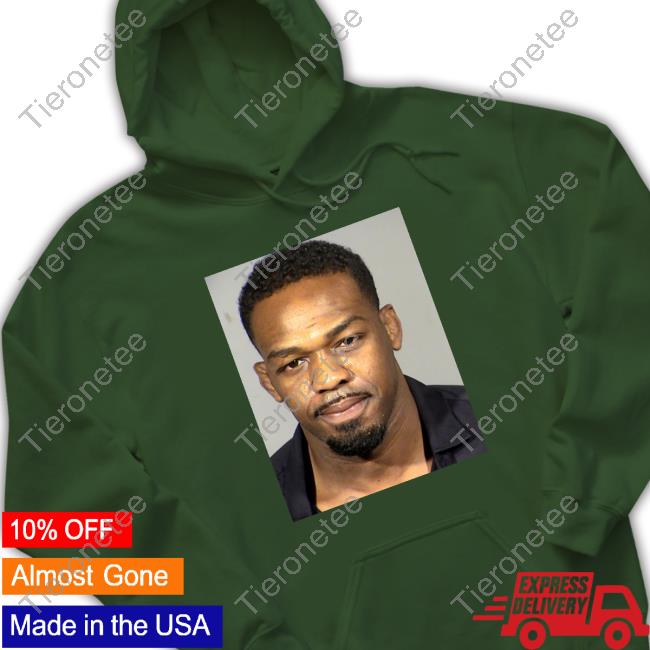 Official Jon Jones Mugshot T Shirt Official Jon Jones Mugshot T Shirt