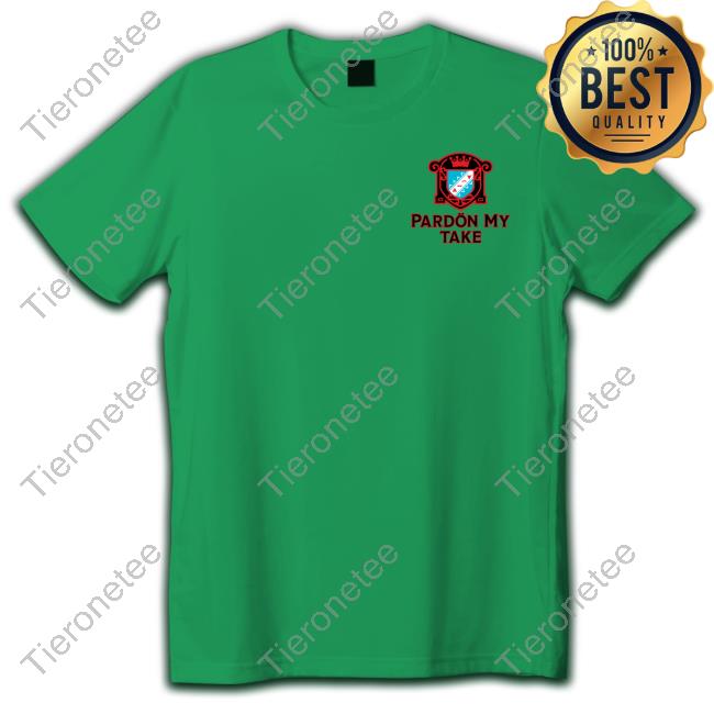 Barstool Sports Store Pardon My Take Cres Tee Shirt Barstool Sports Store Pardon My Take Cres Tee Shirt