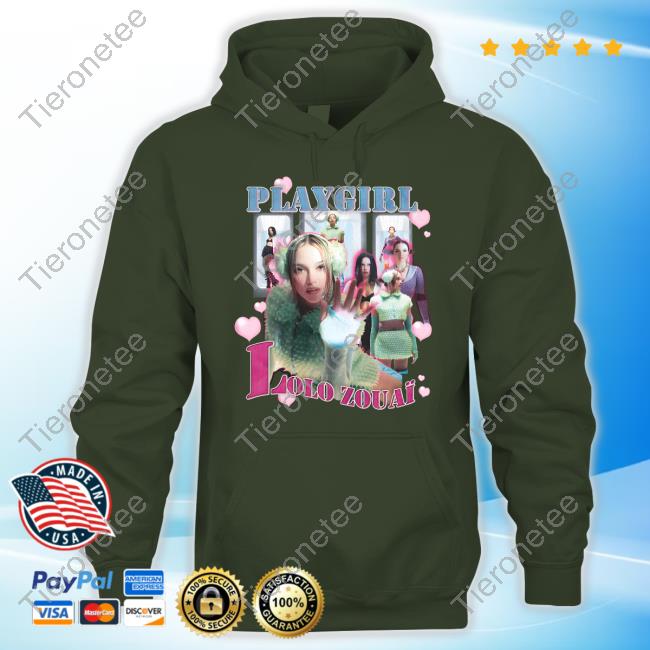 Playgirl Lolo Zouai Rap Shirt Playgirl Lolo Zouai Rap Shirt
