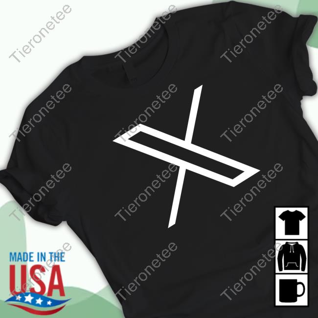 Official Elon Musk New Twitter Logo X T-Shirt Official Elon Musk New Twitter Logo X T-Shirt