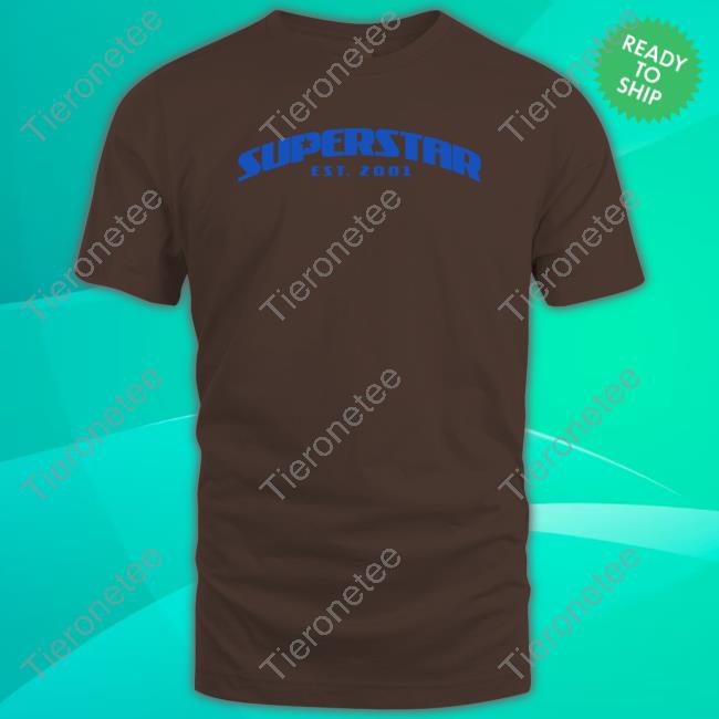 Official Lil Peej Superstar Est 2001 Blue T Shirt Official Lil Peej Superstar Est 2001 Blue T Shirt