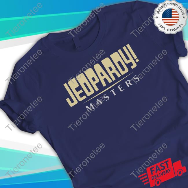Jeopardy Masters Tee Shirt Jeopardy Masters Tee Shirt