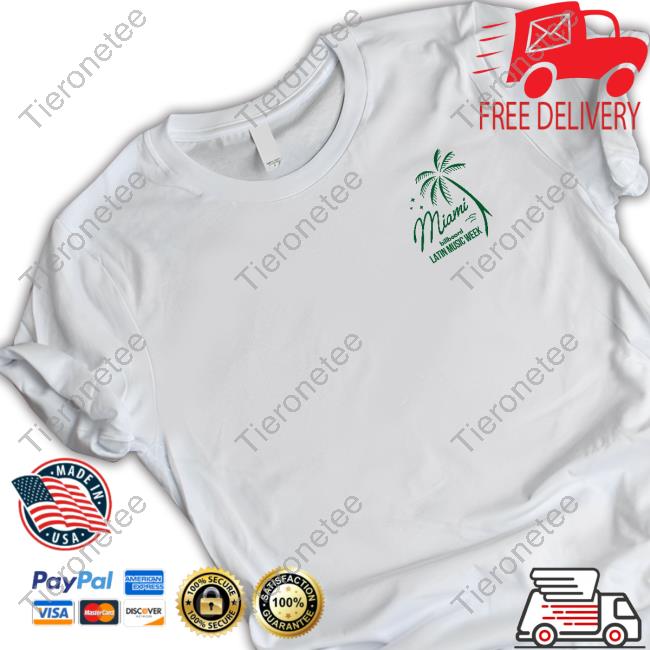 Official Billboard Magazine Store Billboard Latin Music Week Miami Shirt Official Billboard Magazine Store Billboard Latin Music Week Miami Shirt