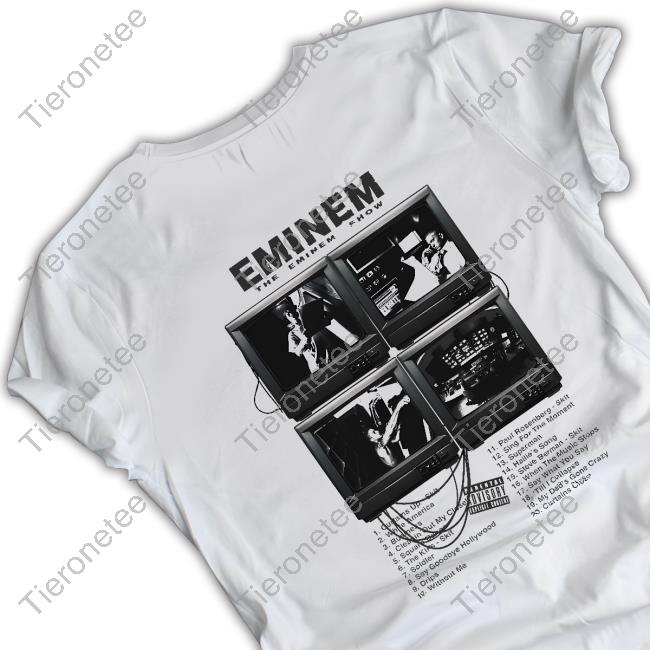 Eminem Merch The Eminem Show Vintage Tv T-Shirt Eminem Merch The Eminem Show Vintage Tv T-Shirt