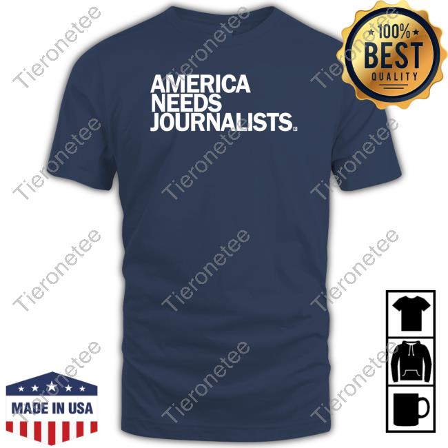 Official Raygun Merch America Needs Journalists Tee Official Raygun Merch America Needs Journalists Tee