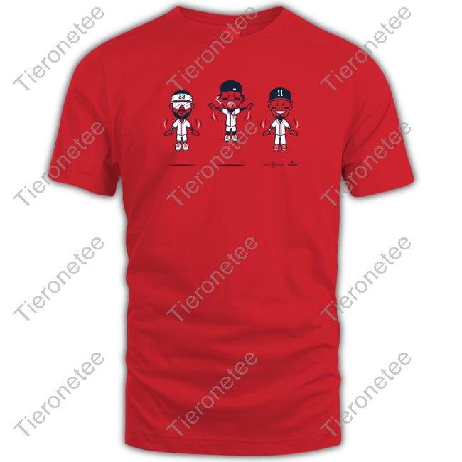RotoWear Keep Flying Michael Harris II Ronald Acuña Jr Orlando Arcia Shirt RotoWear Keep Flying Michael Harris II Ronald Acuña Jr Orlando Arcia Shirt