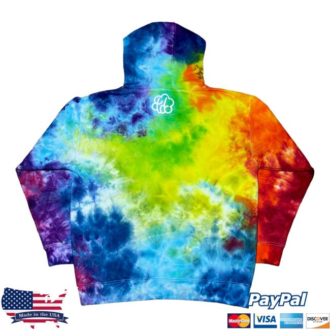 Official The Tie Dye Company Roygbiv Rainbow Cloud Tie Dye Crewneck Sweatshirt Official The Tie Dye Company Roygbiv Rainbow Cloud Tie Dye Crewneck Sweatshirt