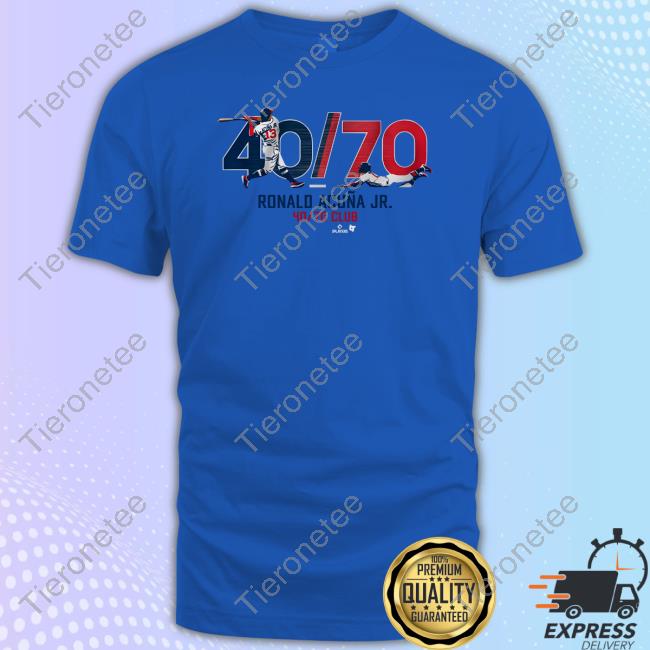 Ronald Acuña Jr: Mr. 40/70, Adult T-Shirt / Large - MLB - Sports Fan Gear | breakingt