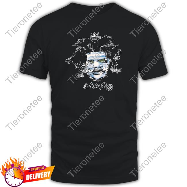 Lebron James Wearing Jean Michel Basquiat Samo Shirt - ABeautifulShirt