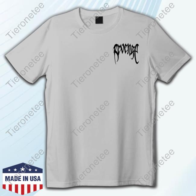 Revenge Basic Grey T Shirt Revenge Basic Grey T Shirt