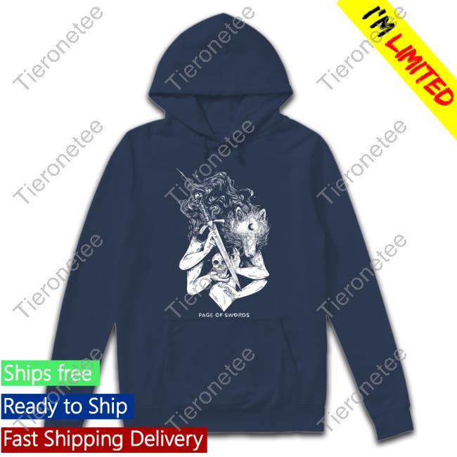 Page Of Swords Hoodie Page Of Swords Hoodie