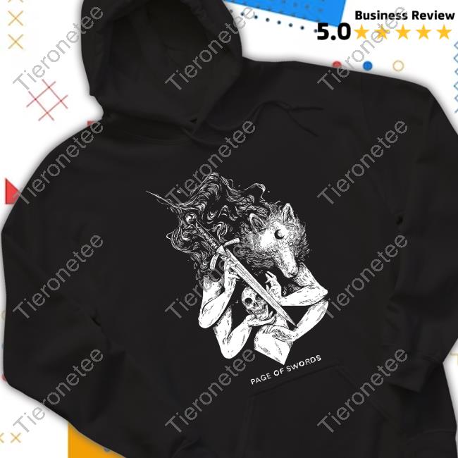 Page Of Swords Hoodie Page Of Swords Hoodie