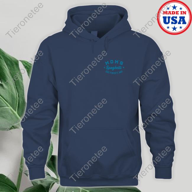 Official Mom's Spaghetti Playoff Run Hooded Sweatshirt Official Mom's Spaghetti Playoff Run Hooded Sweatshirt