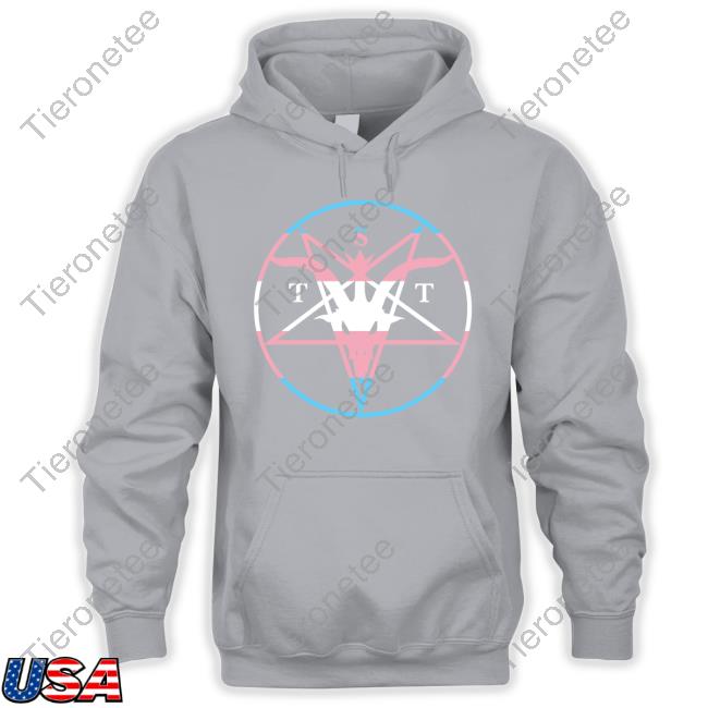The Satanic Temple Transgender Logo New Shirt The Satanic Temple Transgender Logo New Shirt