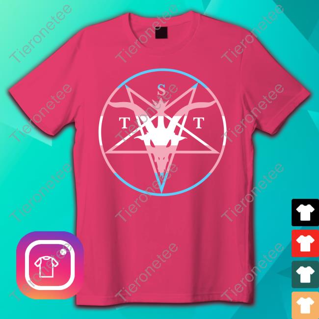 The Satanic Temple Transgender Logo New Shirt The Satanic Temple Transgender Logo New Shirt