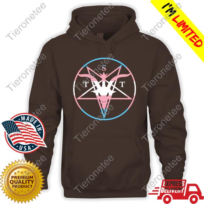 The Satanic Temple Transgender Logo New Shirt The Satanic Temple Transgender Logo New Shirt
