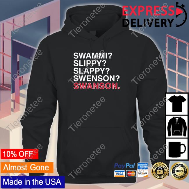 Obvious Shirts Swammi Slippy Slappy Swenson Swanson Tee
