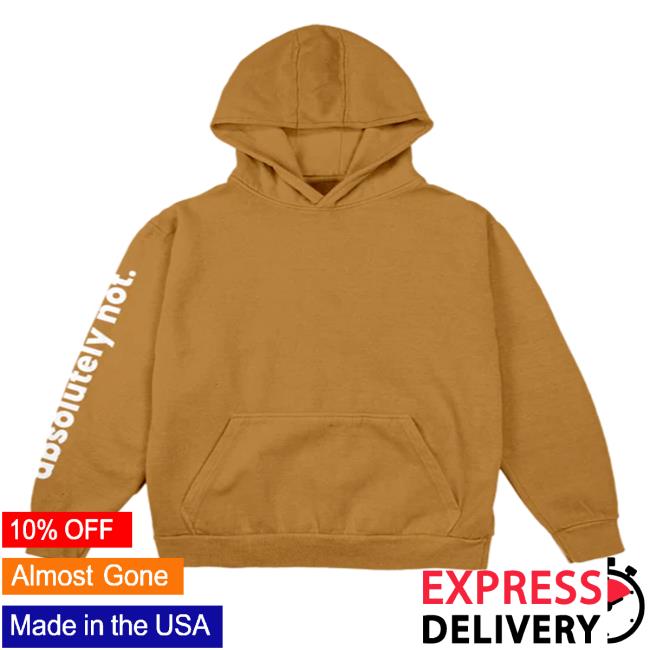 Official Fanjoy Merch Elyse Myers Absolutely Not Peanut Butter Hoody