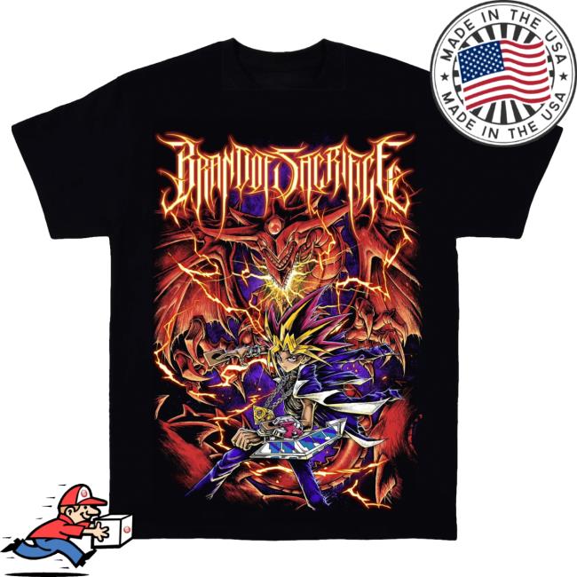 Official Brand Of Sacrifice Merch Slifer Black Shirts