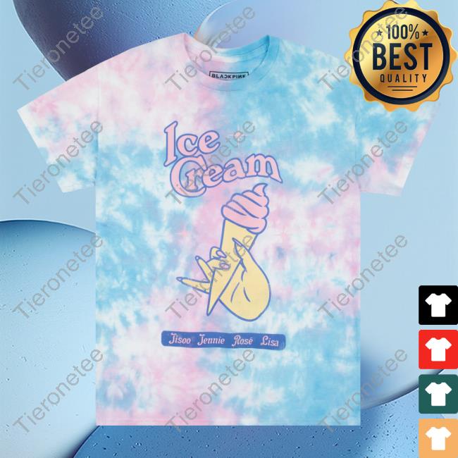 Official Ice Cream Tie Dye Shirt 2023
