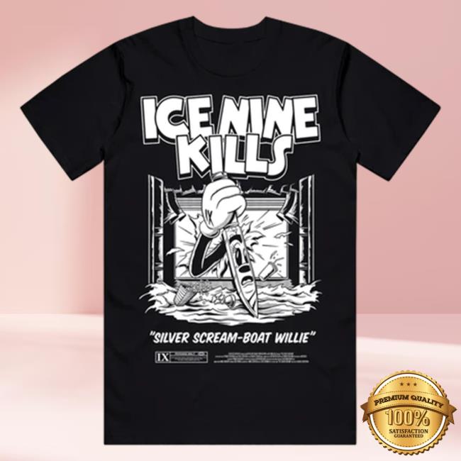 Official Ice Nine Kills Merch Store Silence Film Era Popover Shirt Ink Merch IceNineKills