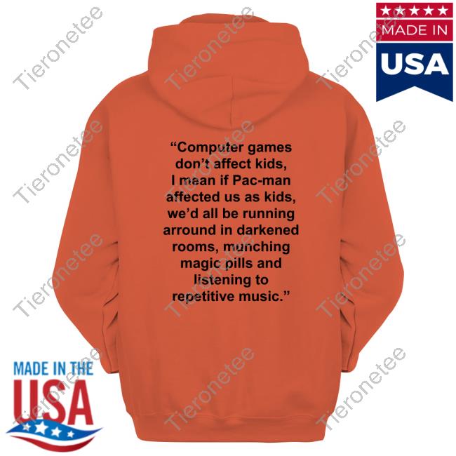 Official Lost Souls Frank Ocean Computer Games Don't Affect Kids I Mean If Pac-Man Affected Us As Kids Shirt