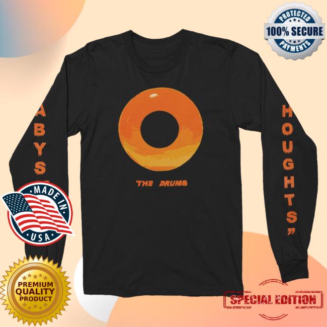 Official Kings Road Merch Store The Drums Eye Long Sleeve Shirt (Black)