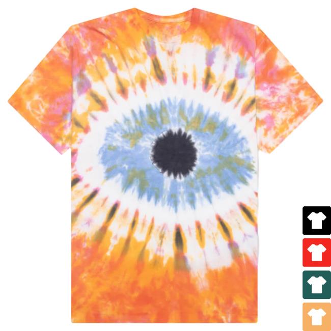 Official Feature Merch Store Shop Gallery Dept Gd Eye Tie Dye T-Shirts - Tie Dye Feature Apparel Clothing