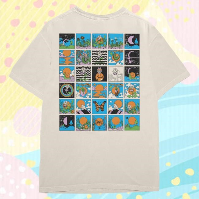 Official Goose The Band Merch Plant Squares Tees