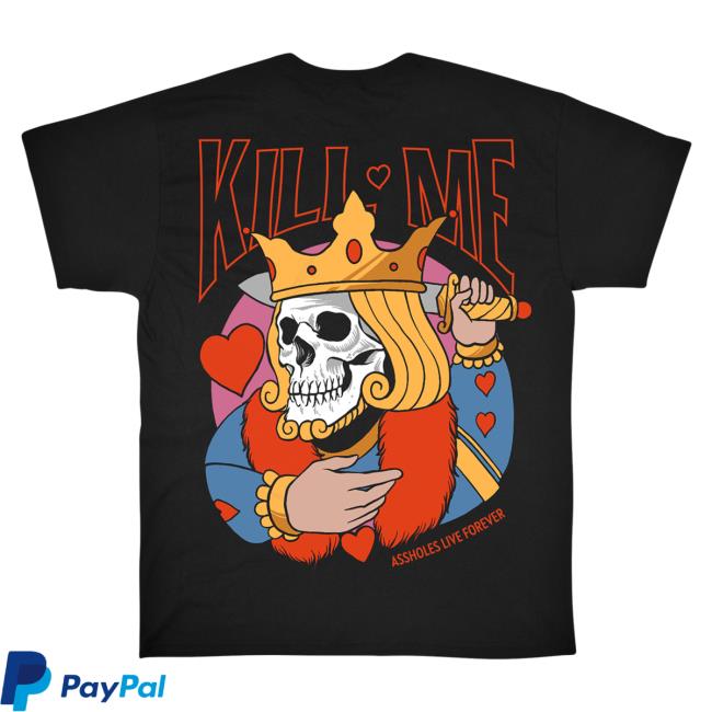 Official Linda Finegold Merch Store Stop Kill Me Crewneck Black Lindafinegold Clothing Shop
