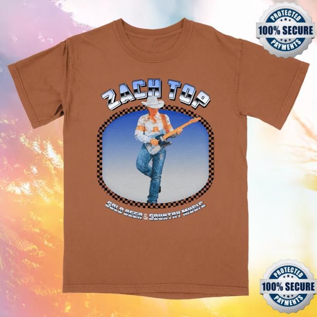 Official Zach Top Merch Lean Back Hot Shirt