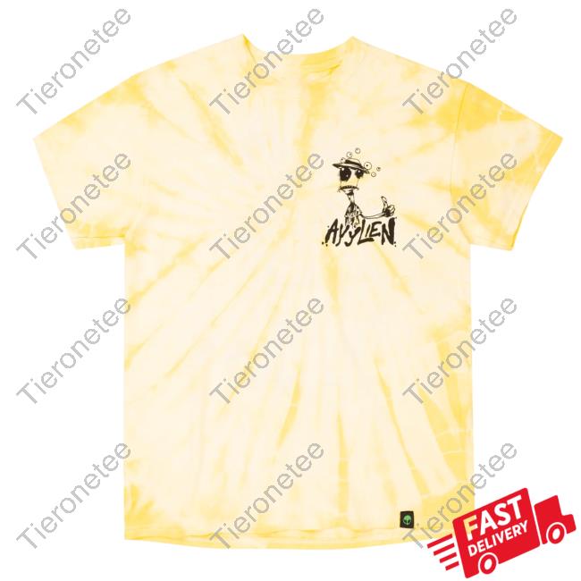 Official Elvis The Alien Ayylien Clothing Fear And Loathing From Space Tie Dye Tee Shirt