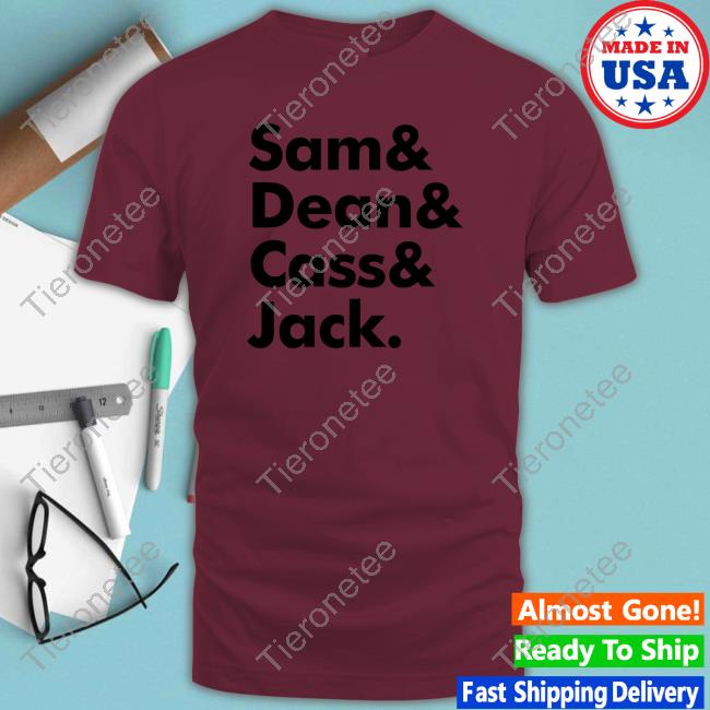 Official Sam And Dean Cass Jack Shirt